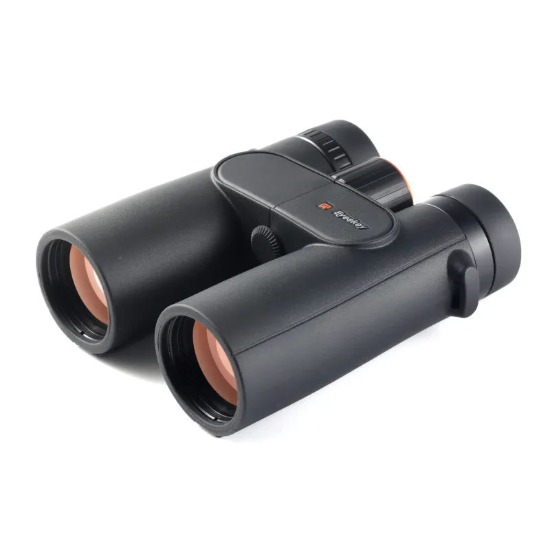 Бинокль Eyeskey Sport 10x42 с оранжевой обводкой линз, вид сверху