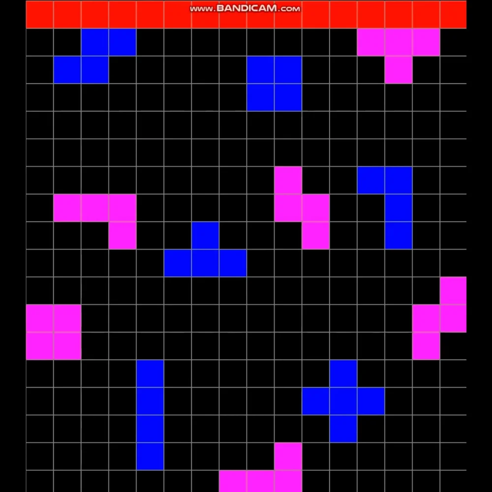 Комплект игры для Арены Pixel battle «Тетрис»