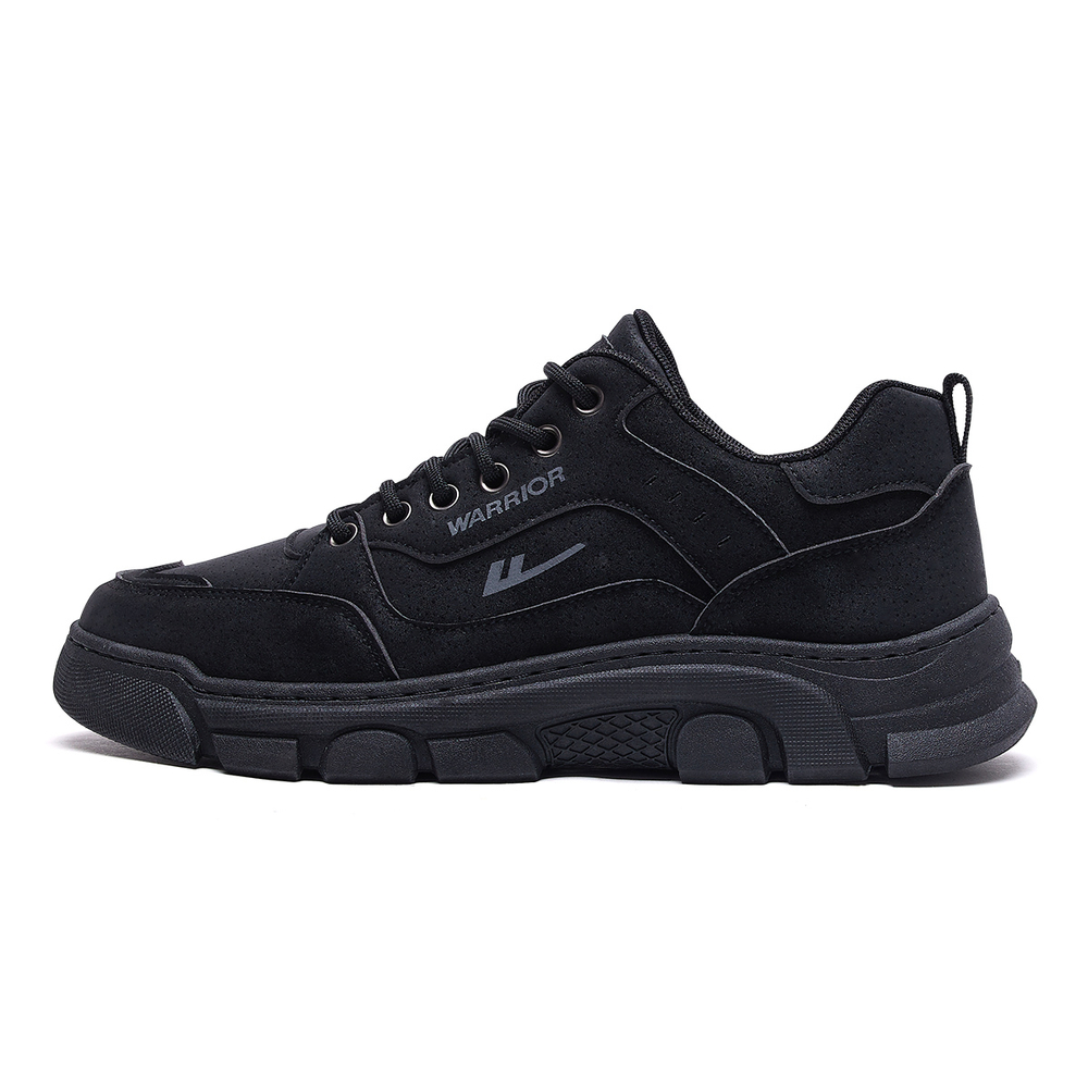 WARRIOR Work Boots Men"s Low top Black \ Gray \ Khaki