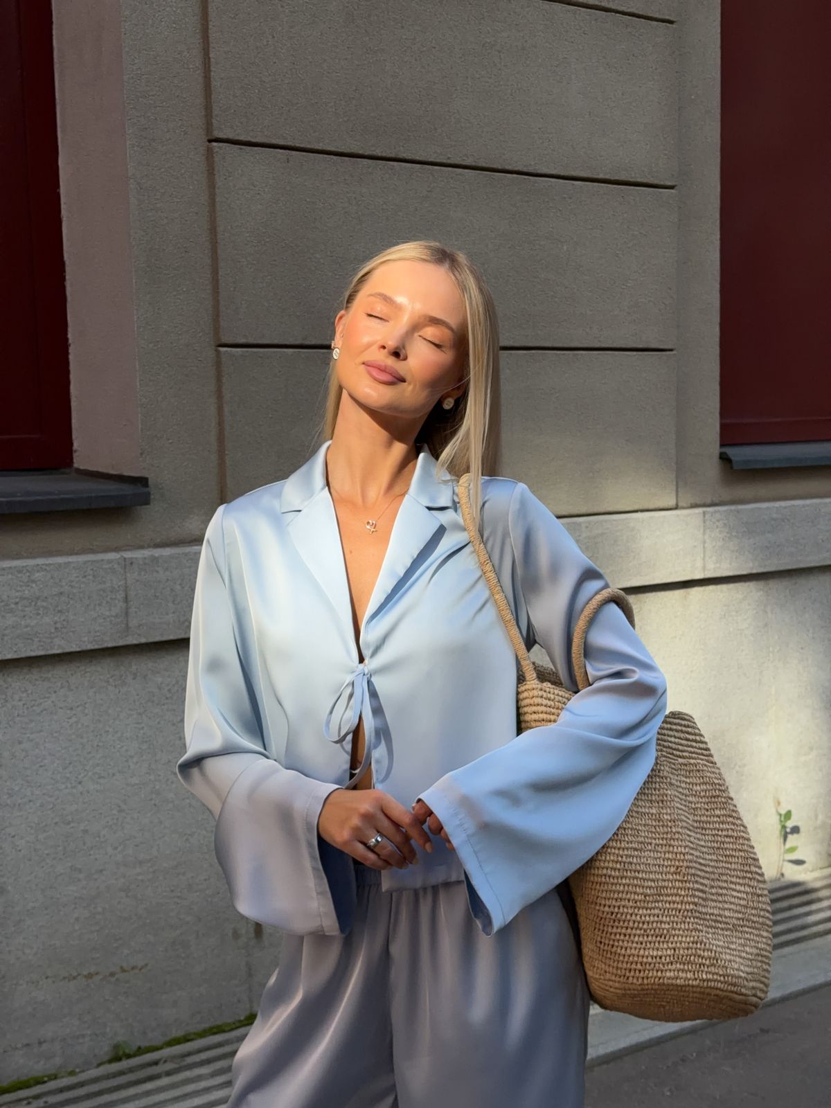 Блуза свободного кроя «Летний закат»