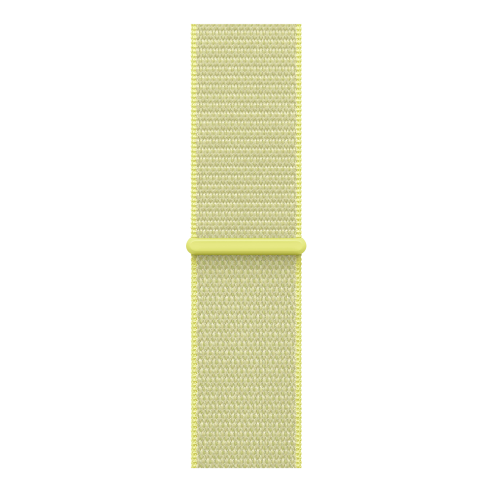 Умные часы Apple Watch Series 11 GPS, 42mm, Rose Gold Aluminium Case with Neon Yellow Sport Loop