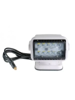 Фара-искатель LED 10 шт, 50W 5000К 12V, с пультом