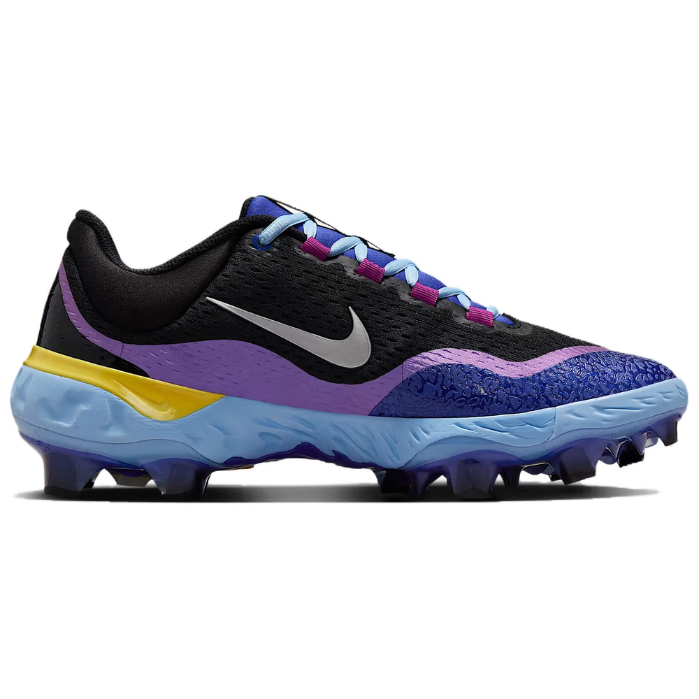 Nike Alpha Huarache Elite 4 Low Top Upper Height Baseball Shoes Unisex Black Blue