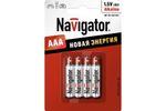 Элемент питания Navigator NBT-NE-LR03-BP4 94 751