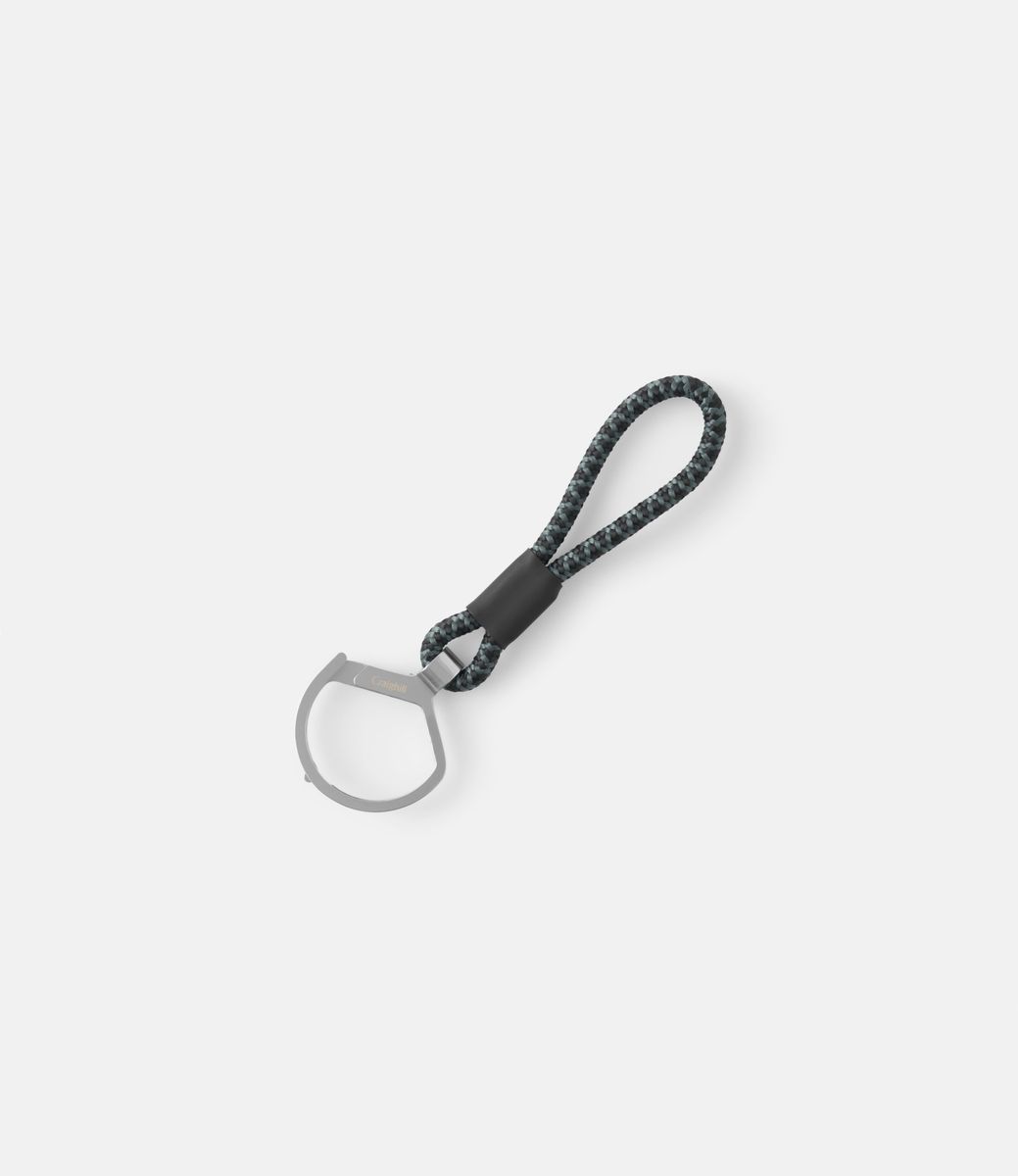 Craighill Rope Split Ring Black — ключница-карабин