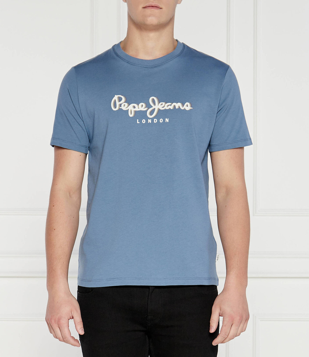 Футболка Pepe Jeans London - голубой(PM509428)