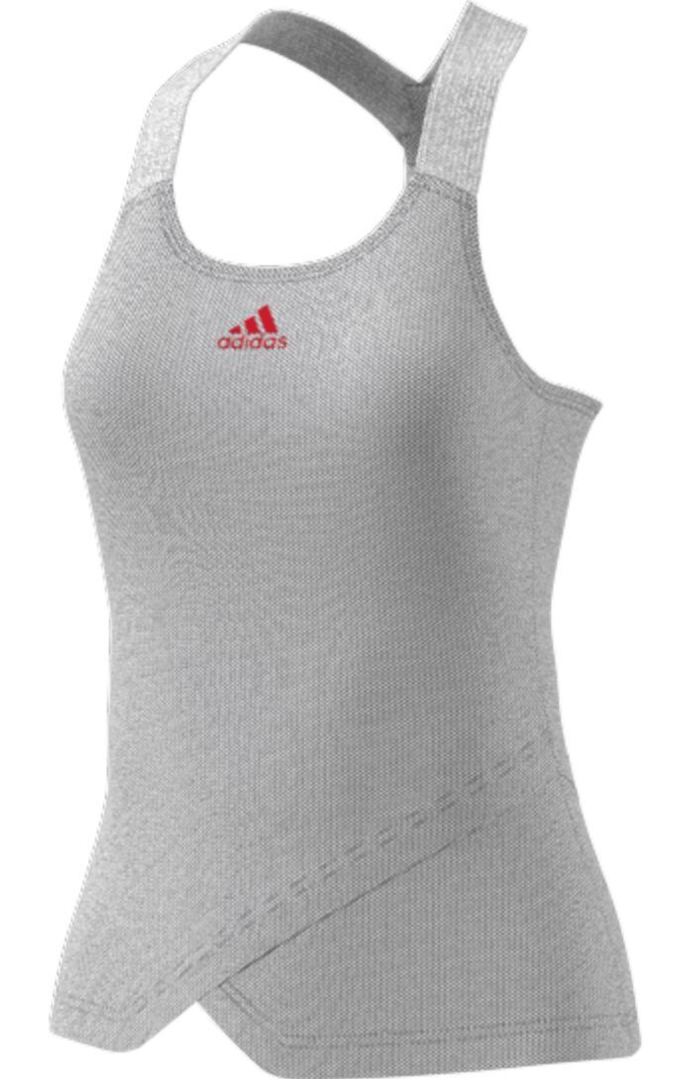 Женский топ теннисный Adidas Y-Tank Primeblue W - white/black