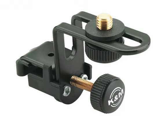 K&amp;M 24030-300-55 держатель для микрофона с креплением на обод барабана