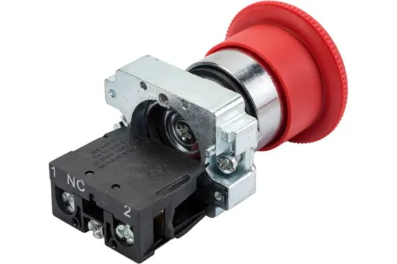 Кнопка Navigator NBI-B-07 гриб красная 36472