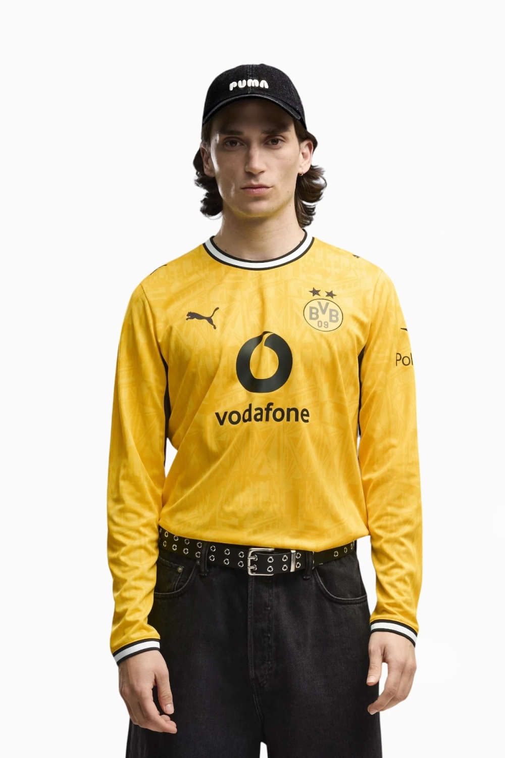 Футболка с длинными рукавами Puma Borussia Dortmund 26/27 Home - черный