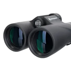 Бинокль Bresser TrueView 8x42 WP правый угол с линзами и логотипом