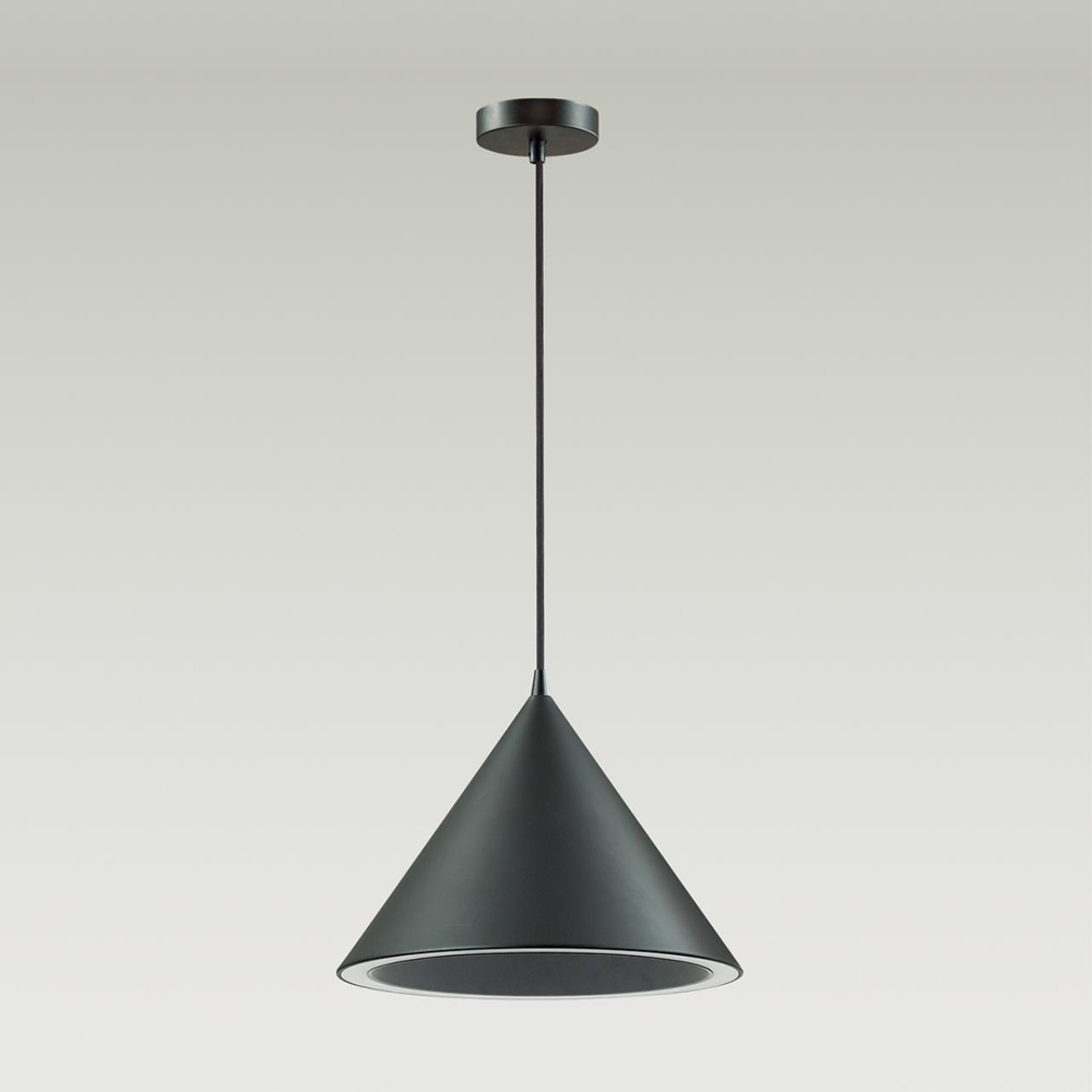 3724/24L LEDIO LN26 403 черный Подвес LED 24W 4000К 220V LENNY