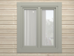 Алюминиевый наличник скрытого крепления /Ral/Tikkurila плоский 15*140*25 мм – 2 м