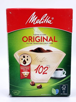Фильтры для кофе 102 Melitta Original неотбеленный 80 шт. (Германия)