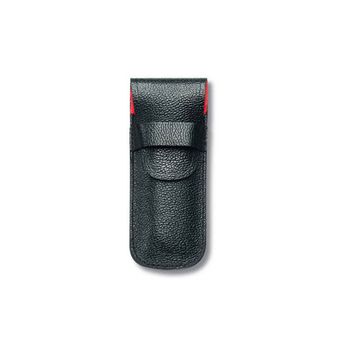 Чехол Victorinox для ножей 84 мм на 1-2 уровня чёрный из кожи (4.0669)