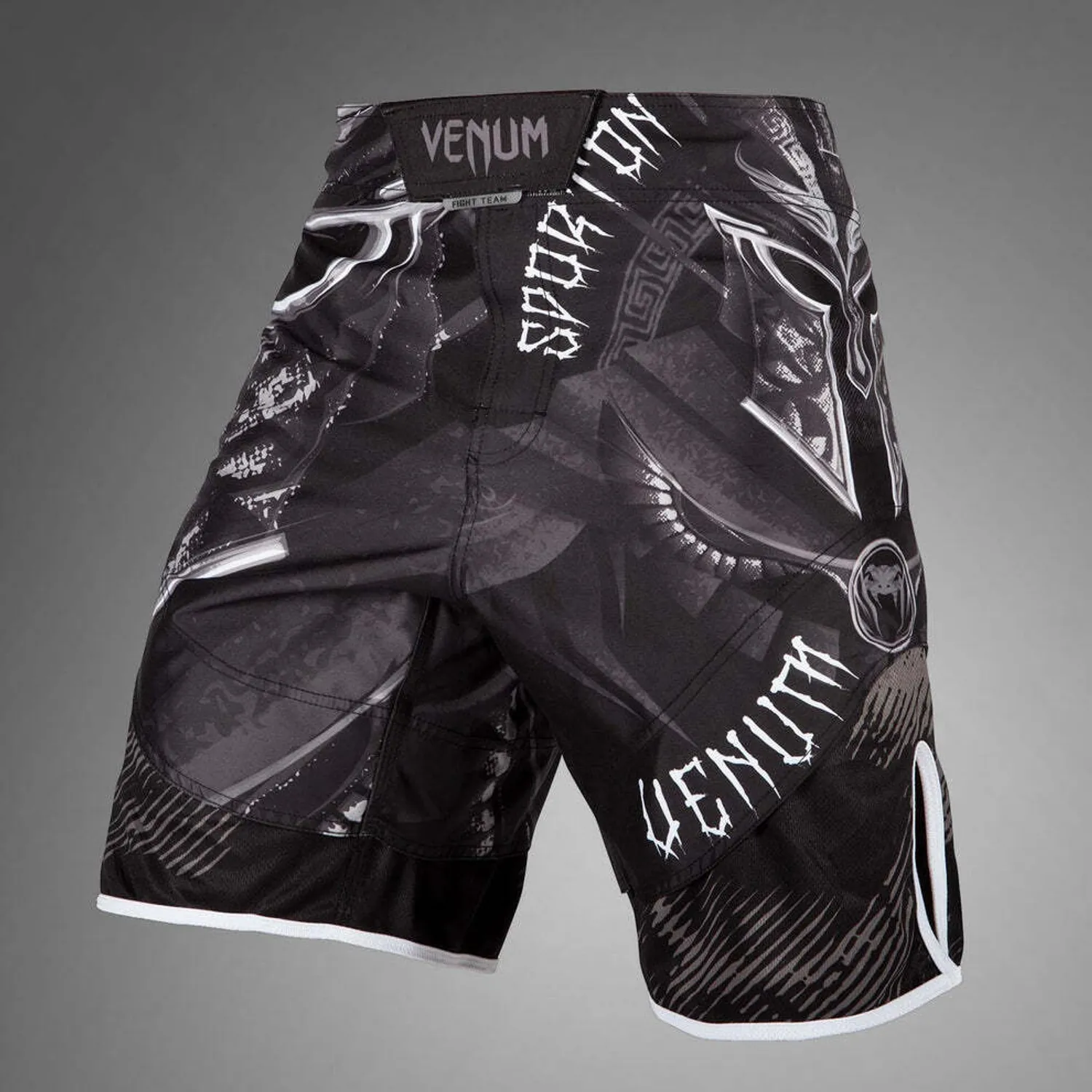 Шорты VENUM GLADIATOR MMA, черно-серые (уценка)