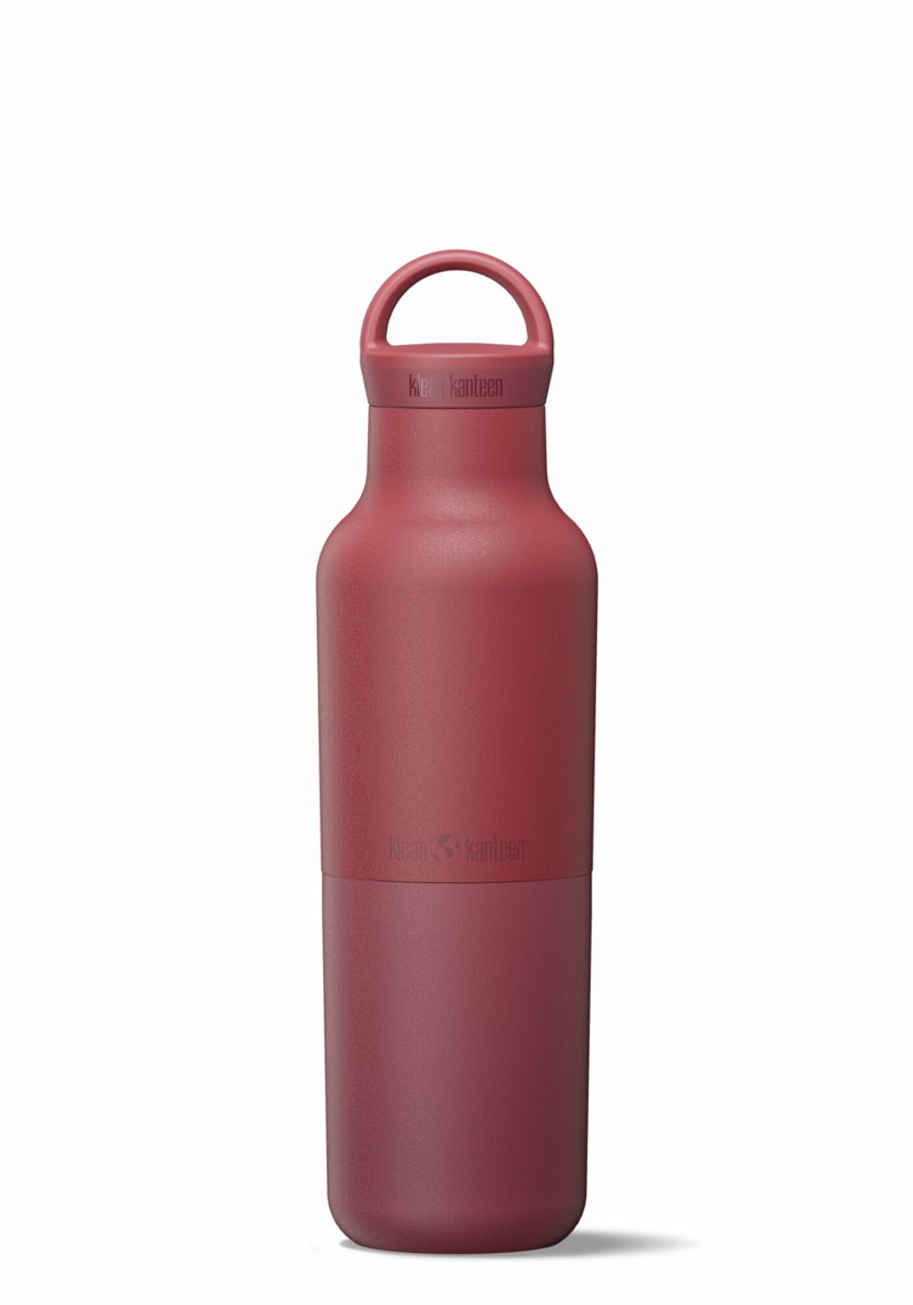 Термобутылка Klean Kanteen Rise Vac Classic Arch Loop 20oz (592 мл) Garnet
