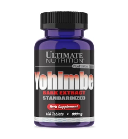 Ultimate Nutrition Yohimbe 800 mg 100 Tablets , Йохимбе