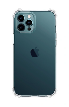 Чехол накладка iPhone 12/12 Pro 6.1" Gurdini силикон противоударный прозрачный
