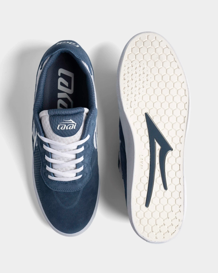 Кеды Lakai Essex: Light Navy Suede White (Q2-26)