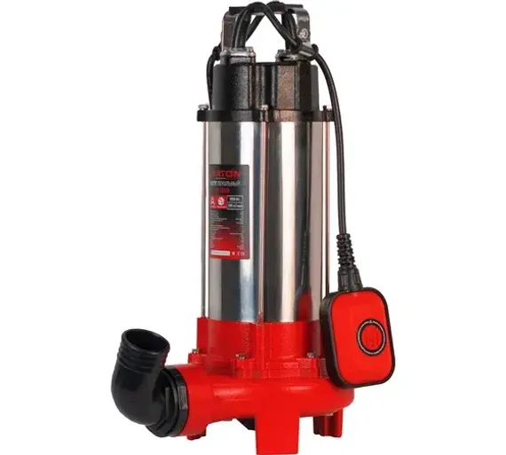 Насос фекальный Verton AQUA FP1500K h16 Q22,8 с ножом измельчителем 37545