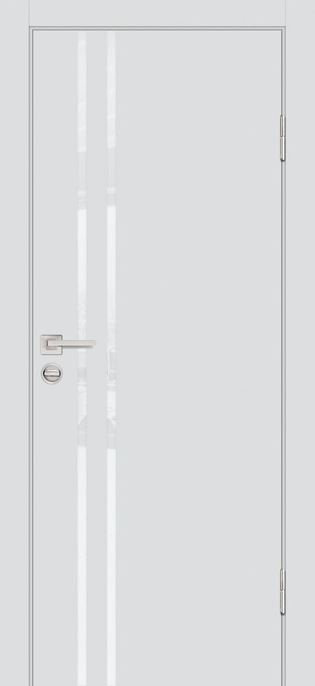 Дверь P-11 / Цвет Агат / белоснежный лакобель / Двери PROFILO PORTE Дверь P-11 / Цвет Агат / белоснежный лакобель / Двери PROFILO PORTE