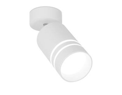 Поворотный светодиодный точечный светильник TN245 WH/S белый/песок LED 4200K 5W D60*100