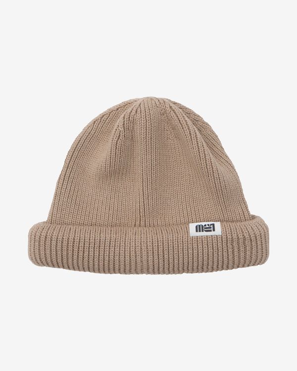 Шапка FW23 KNIT SHORT BEANIE Coffee