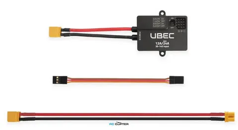 Стабилизатор напряжения Holybro UBEC 12A 3-14S (7-52V); 6/7.2/8/9.2V понижающий