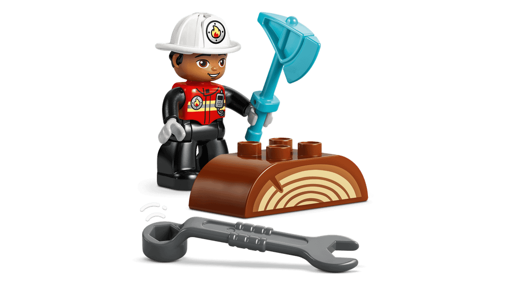 Конструктор LEGO Duplo 10473 Fire Truck with Hose and Firefighter