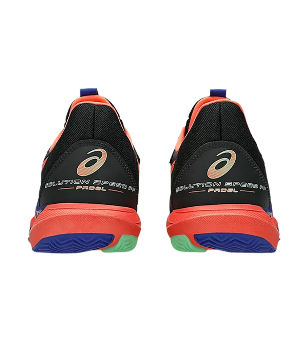 Asics Solution Speed FF 3 Padel Черный-Vivid Coral 2025 Кроссовки