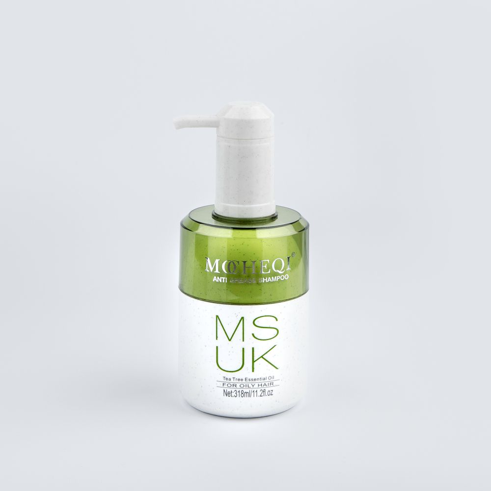 MOCHEQI Professional Musk Anti-Grease Shampoo — шампунь для жирной кожи головы с кератином и маслом чайного дерева