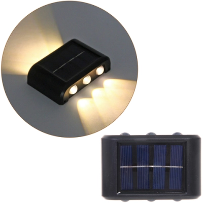 Фонарь садовый «Sunshine» 9*6*2,5 см, 6 LED на солнечной батарее (свечение теплый белый)