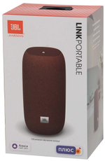 Умная колонка JBL Link Portable с Алисой, коричневый