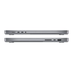 Ноутбук Apple MacBook Pro 14 (M1 Pro 8С/14C) 16/512GB Ростест, Space Gray (Серый космос) Z15G004CX
