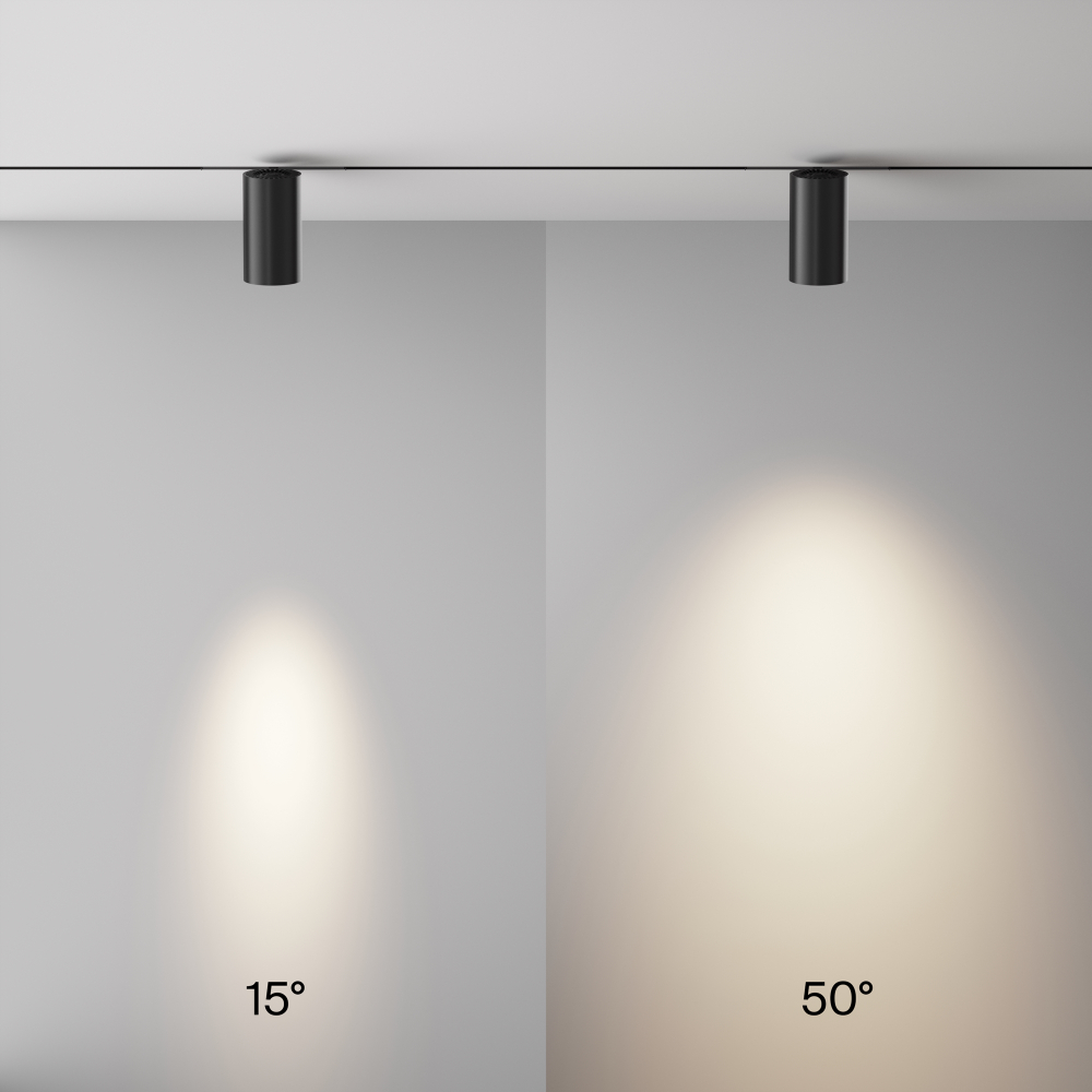 Трековый светодиодный светильник Maytoni Exility X Focus Led TR243-18W4K-B