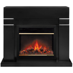 Каминокомплект Real Flame Lindelse 26 BLM с очагом Moonblaze Deluxe Brass