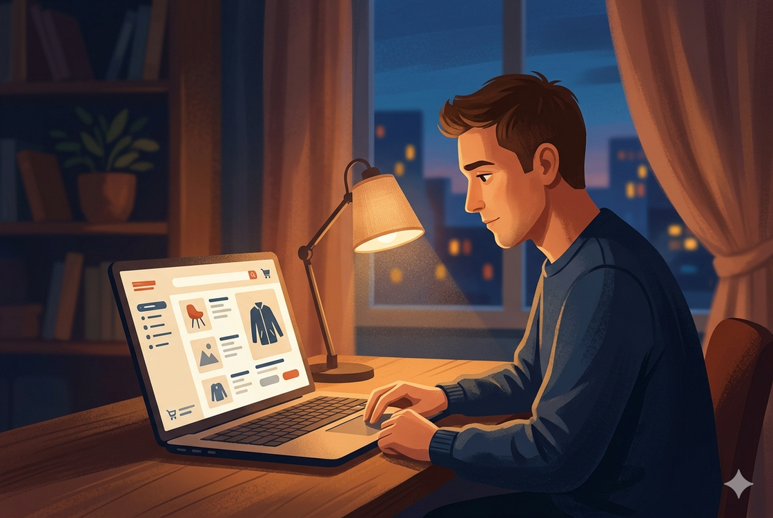 Вечер стал ключевым временем для крупных покупок в eCommerce