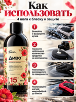 GLITZ 15 Candy (Е) (Диво) - Кварцевое покрытие с полимером на основе "Блестящий леденец 500мл