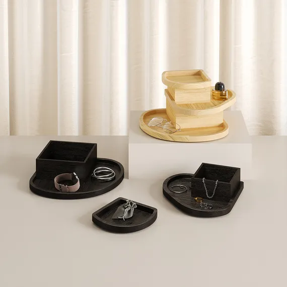 Шкатулка cove, натуральное дерево