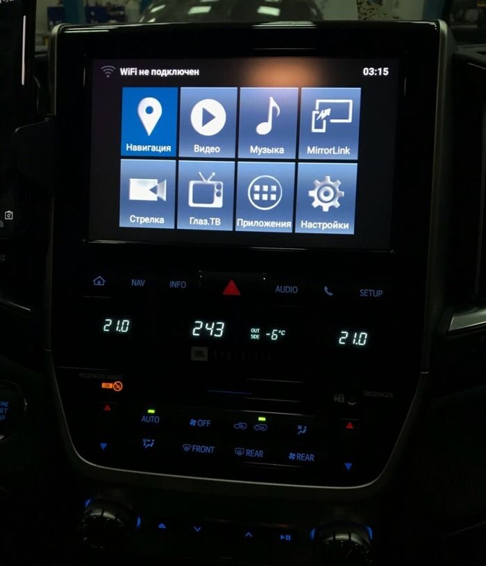 Мультимедиа блок с навигацией для Toyota Land Cruiser 200 2015-2021 с JBL и 360 - Carsys TLC-2015/2019-T6 на Android 10, Быстрая, SIM-слот