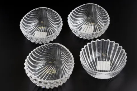 Четыре креманки в форме раковины Villeroy&Boch из серии Lillian