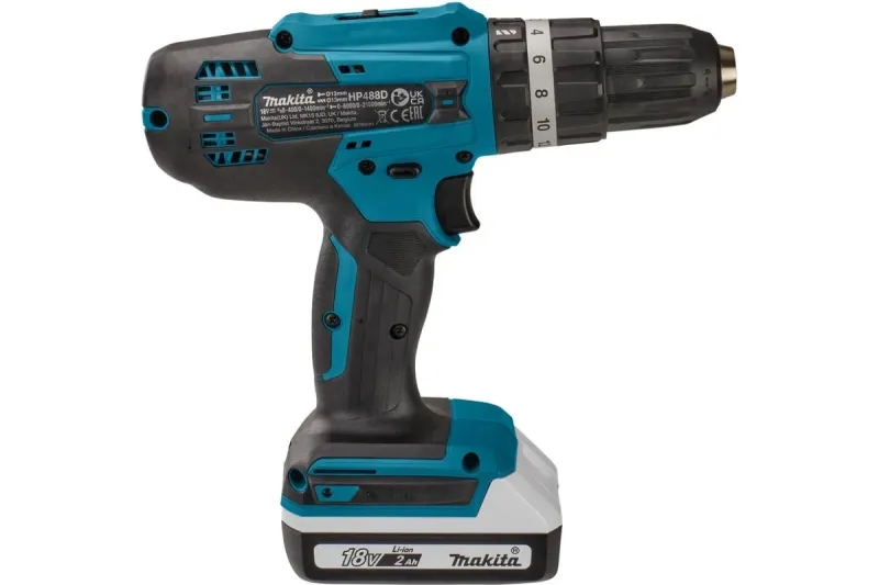 Makita HP488D006 — аккум. ударная дрель-шуруповёрт (G-series 18 В)