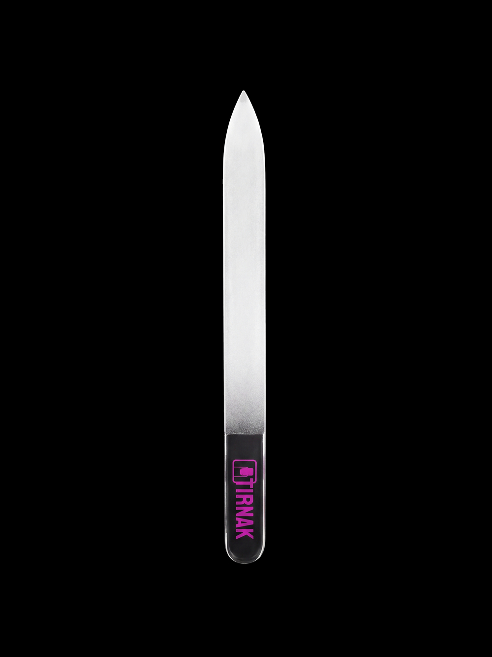 Пилка хрустальная TIRNAK 12, 135 мм, прозрачная