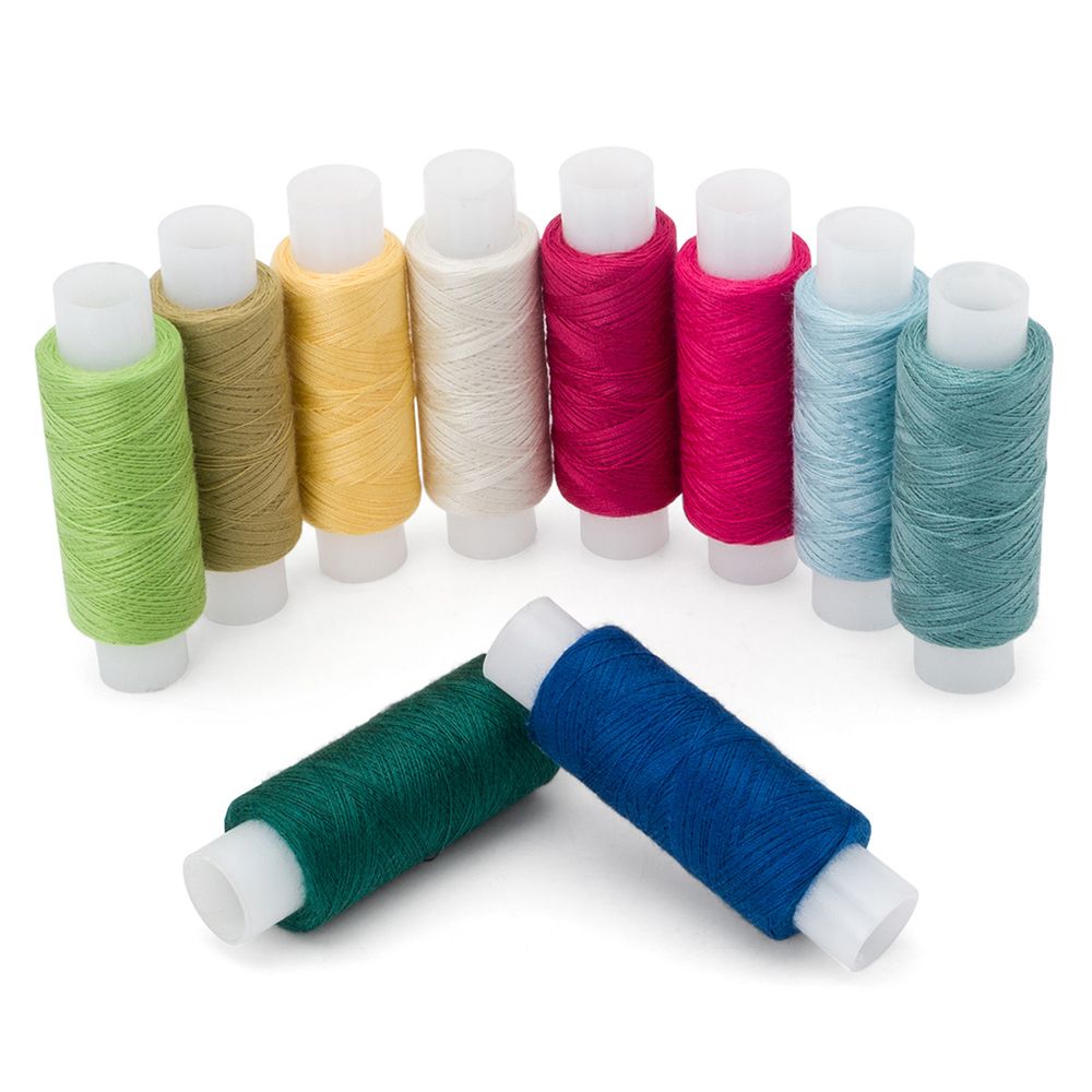 Швейные нитки (набор) 50/2, 200м, ассорти №145, 10 кат., Astra&amp;Craft