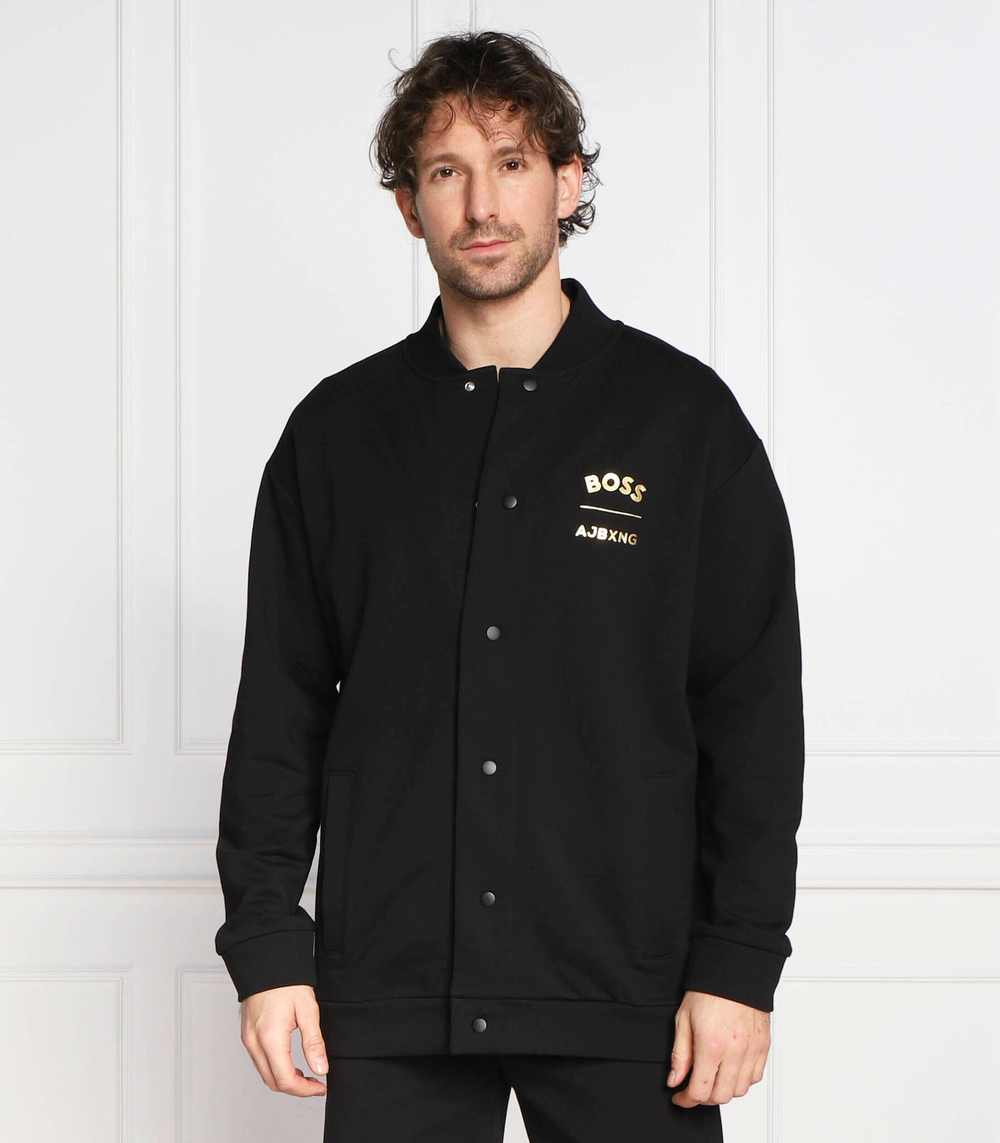 Худи samoo aj ajbxng BOSS GREEN - черный(50476427)