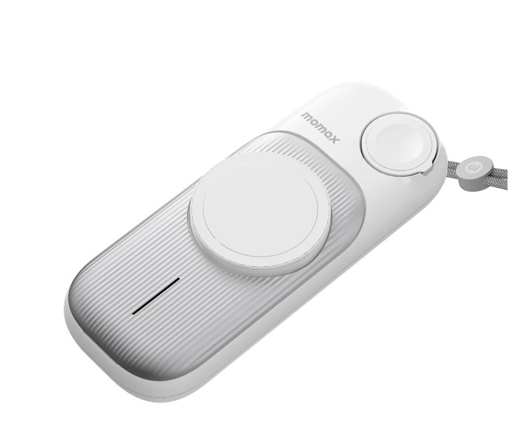 Беспроводное зарядное устройство Momax Airbox Go Power Capsule MA02W белое