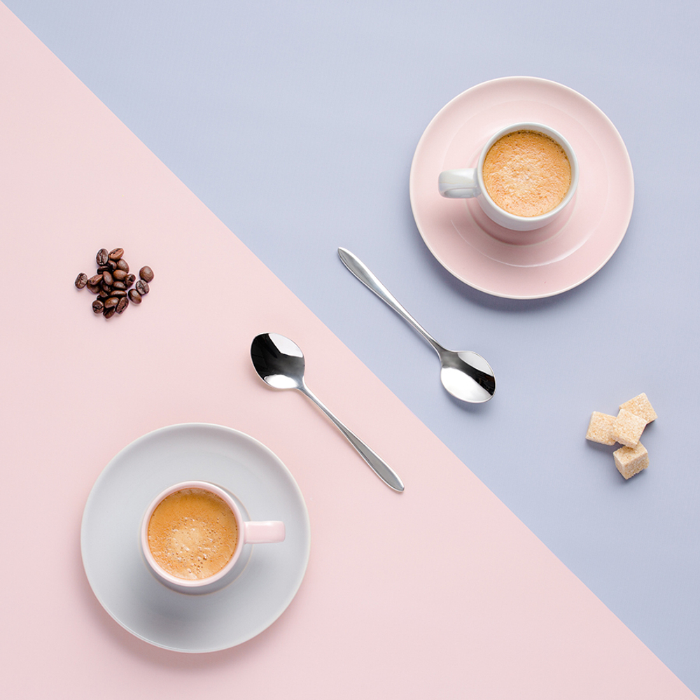 Чашка для эспрессо cafe concept 100 мл розовая
