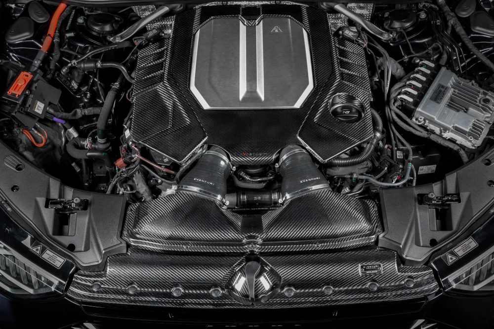 Система холодного впуска Eventuri Audi C8 RS6/RS7 Carbon Fiber Intake System - Gloss