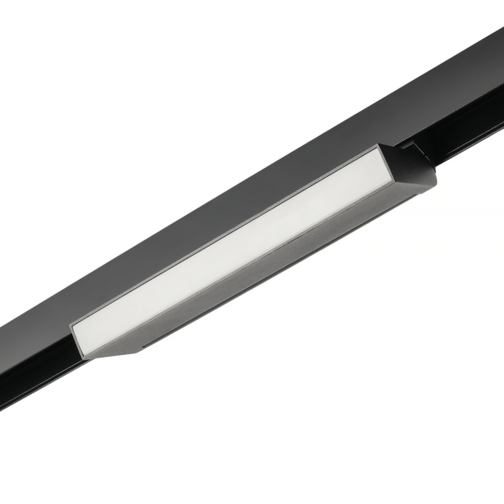 Трековый светодиодный светильник 48V магнитный MyFar Flow MT0212-16W3K-B